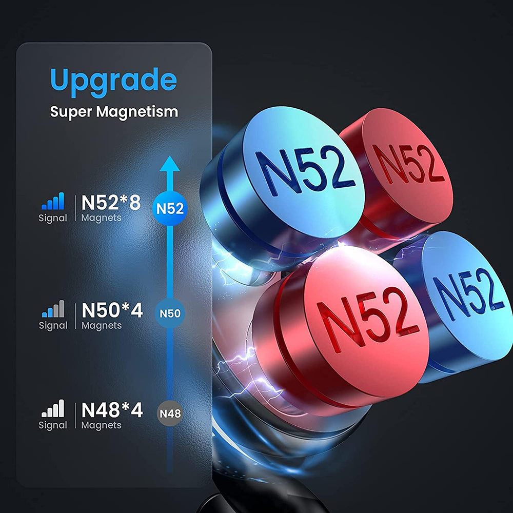 Suporte Auto Magnético Lisen, Universal, Preto YL0222060002