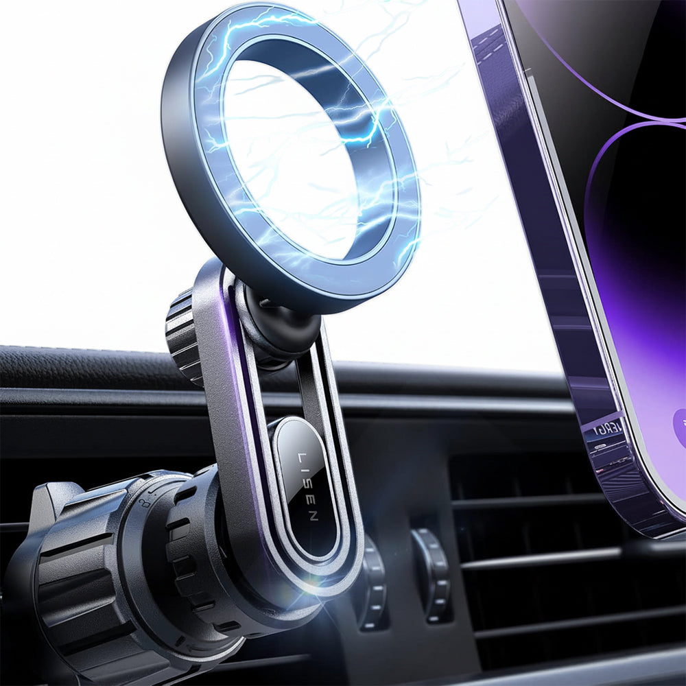 Suporte Auto Magnético Lisen, Universal, Preto YL0222100001