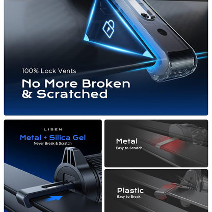 Suporte Auto Magnético Lisen, Universal, Preto YL0222100001