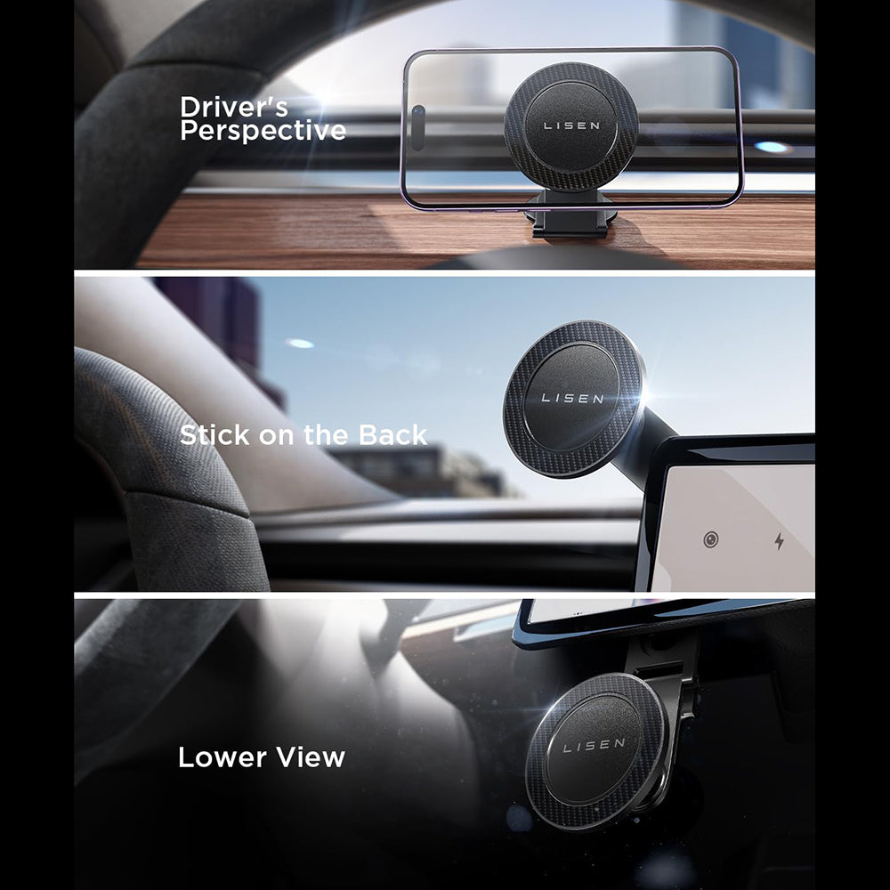 Suporte Auto Magnético Lisen, Universal, Preto YL0223050002