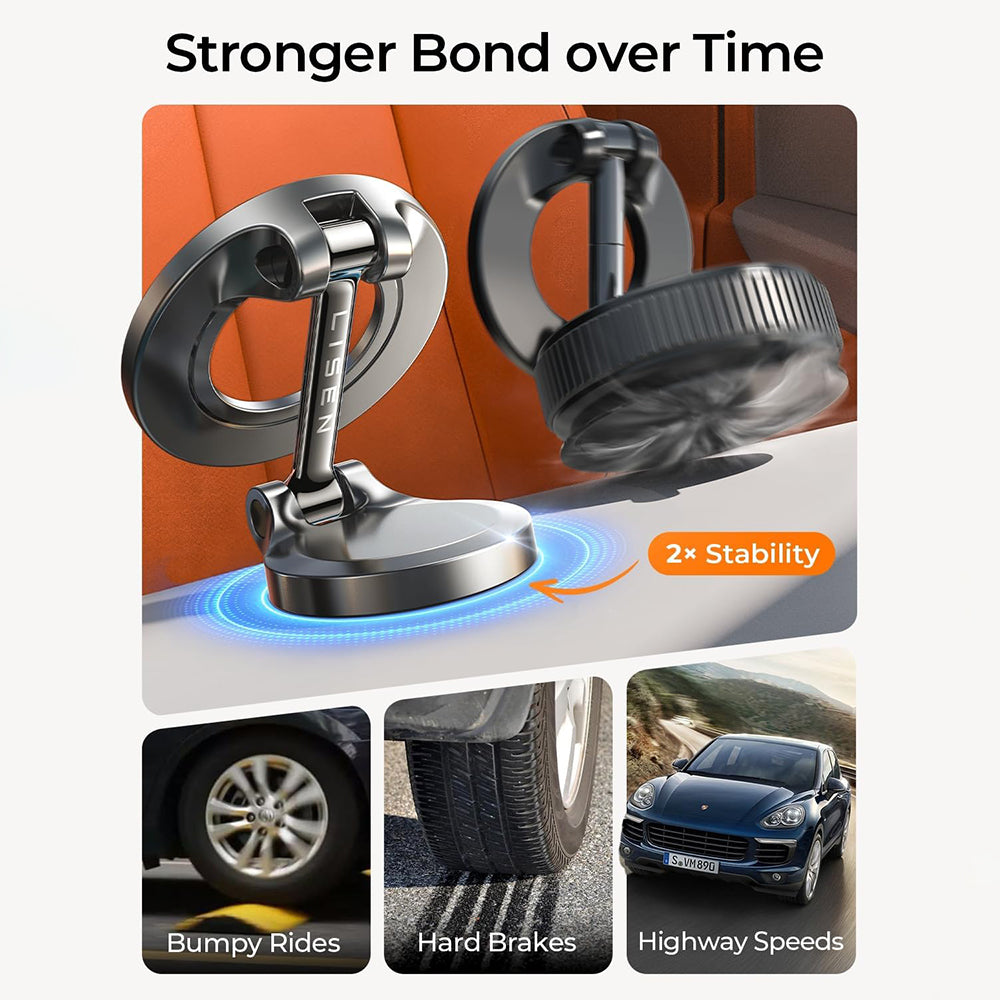Suporte Automóvel Magnético Lisen, Universal, Preto YL0223080002