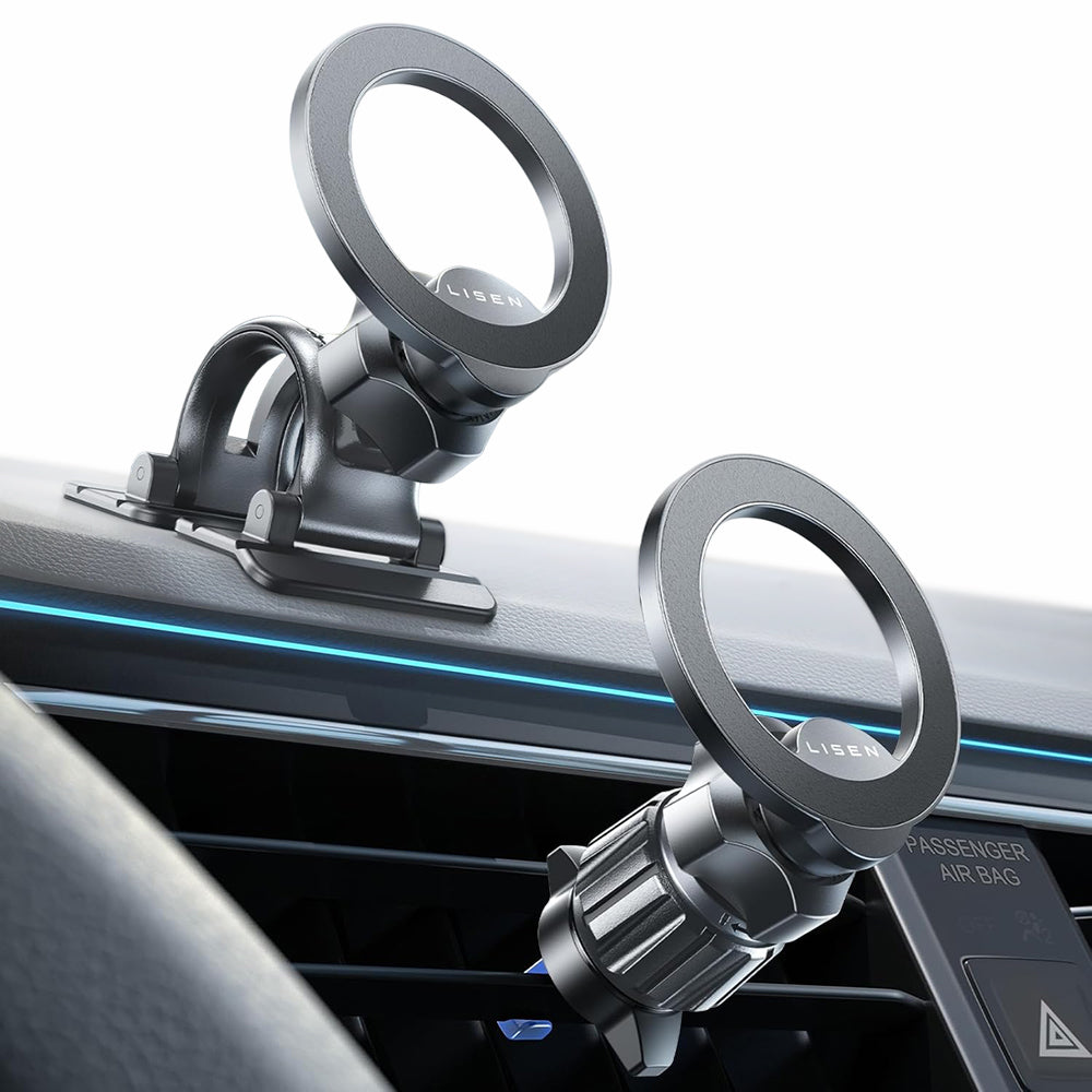 Suporte Auto Magnético Lisen, Universal, Preto YL0223110033