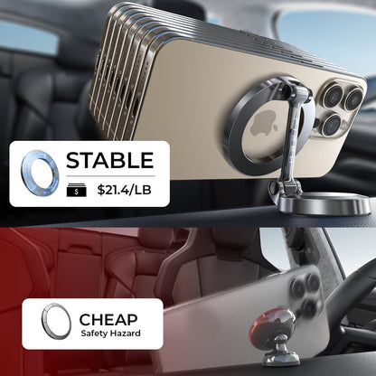 Suporte Auto Magnético Lisen, Universal, Preto YL0224010003