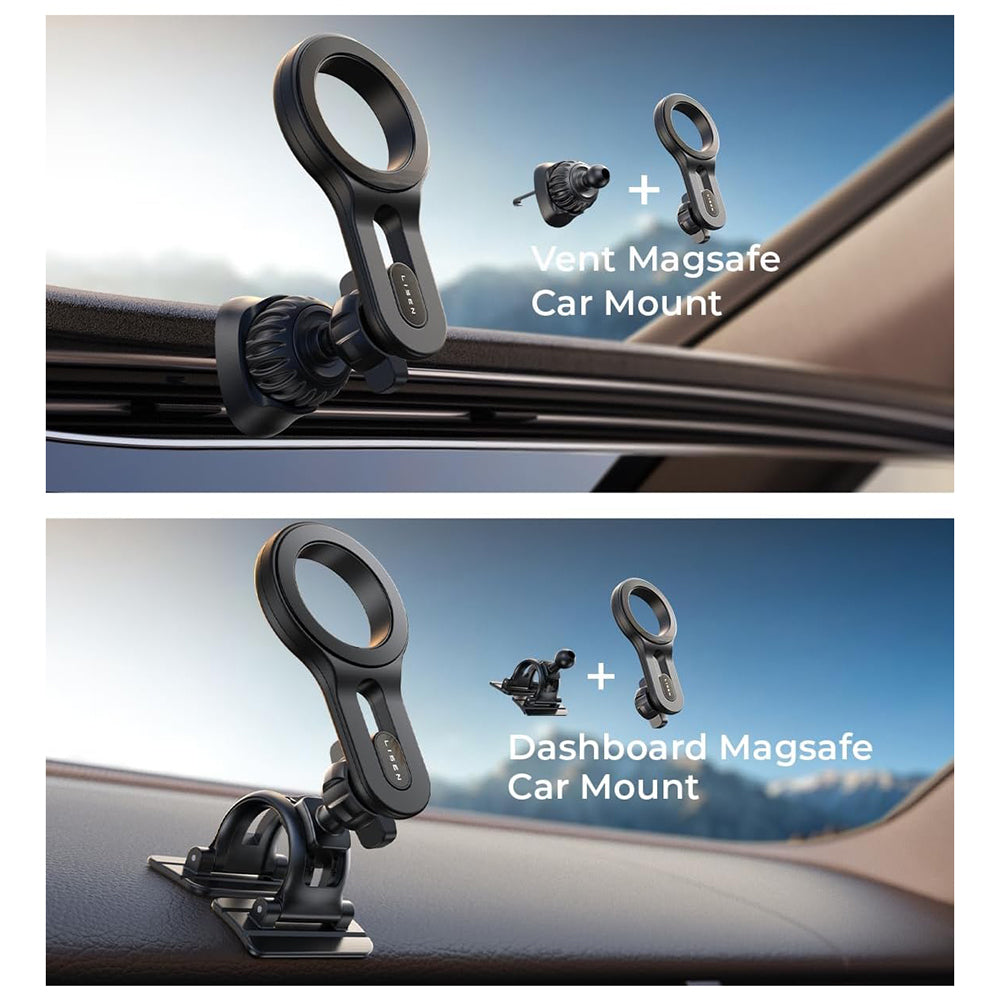 Suporte Auto Magnético Lisen, Universal, Preto YL0224050011