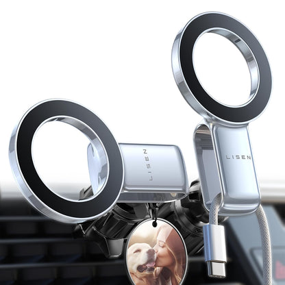 Suporte Auto Magnético Lisen, Universal, Preto YL0224050012