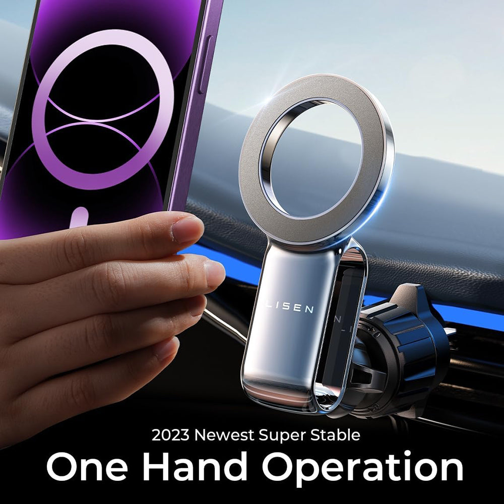 Suporte Auto Magnético Lisen, Universal, Preto YL0224050012