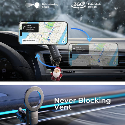 Suporte Auto Magnético Lisen, Universal, Preto YL0224050012