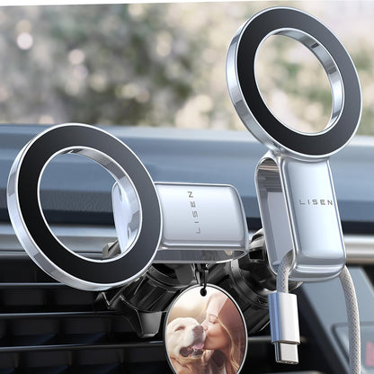 Suporte Auto Magnético Lisen, Universal, Preto YL0224050012