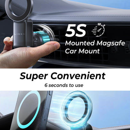 Suporte Auto Magnético Lisen, Universal, Preto YL0224050012