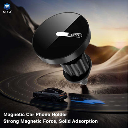 Suporte Auto Magnético Lito LT-W05, Universal, Preto