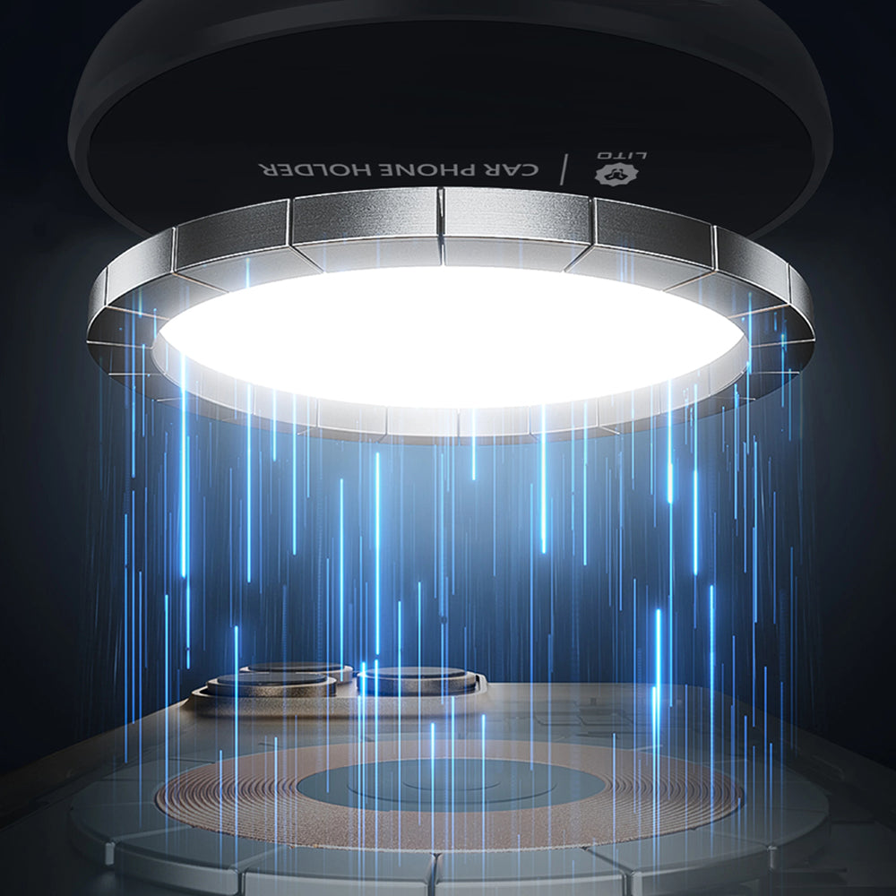 Suporte Auto Magnético Lito LT-W12, Universal, Preto