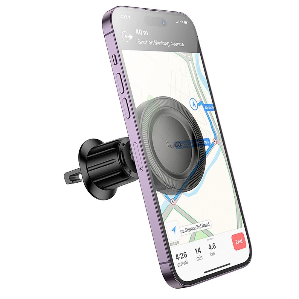 Suporte Auto Magnético HOCO H56, Universal, Preto