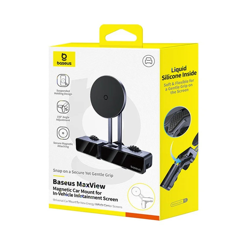Suporte Auto Magnético MagSafe Baseus MaxView, Preto C40180701813-00