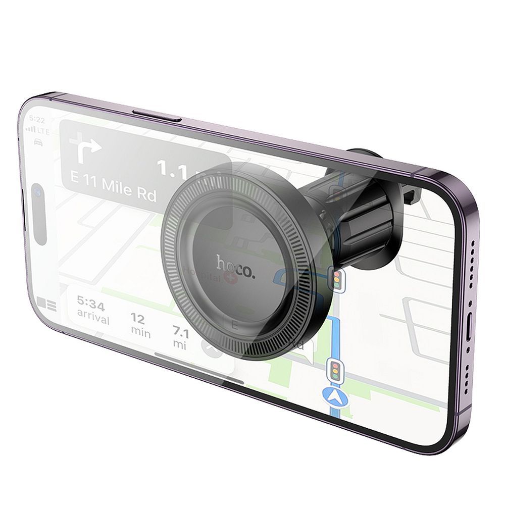 Suporte Auto Magnético HOCO H56, Universal, Preto