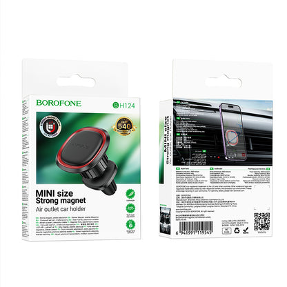 Borofone BH124 Roman Magnetic Car Mount, Universal, Black