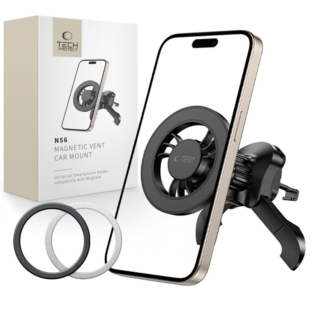 Magnetic Car Holder Tech-Protect N56 Vent, Universal, Black