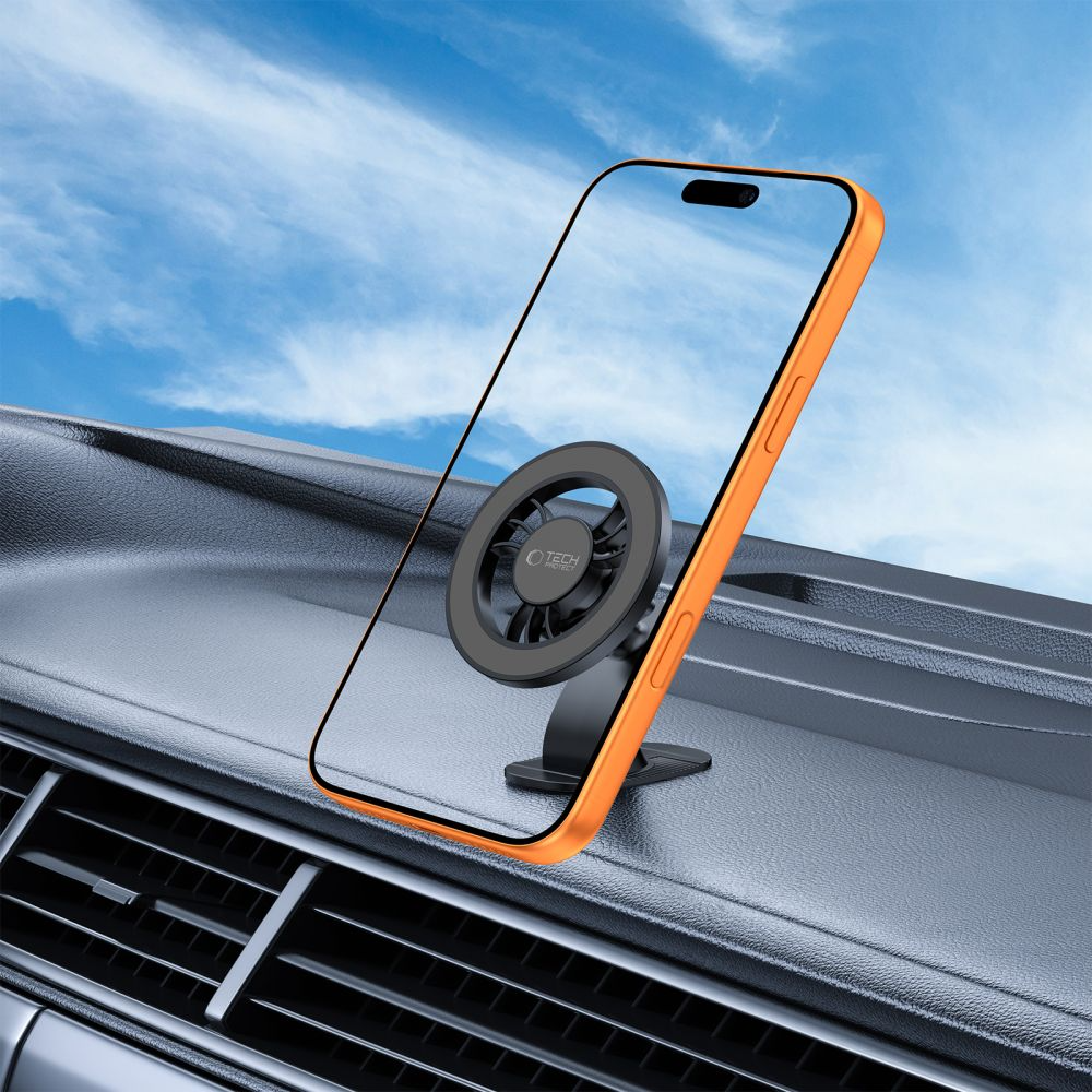Suporte Automóvel Magnético Tech-Protect N56 2in1 II, Universal, Preto