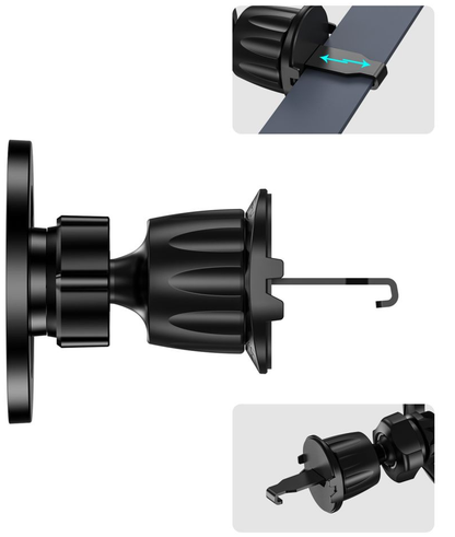 Suporte Automóvel Magnético Tech-Protect N56 2in1 II, Universal, Preto
