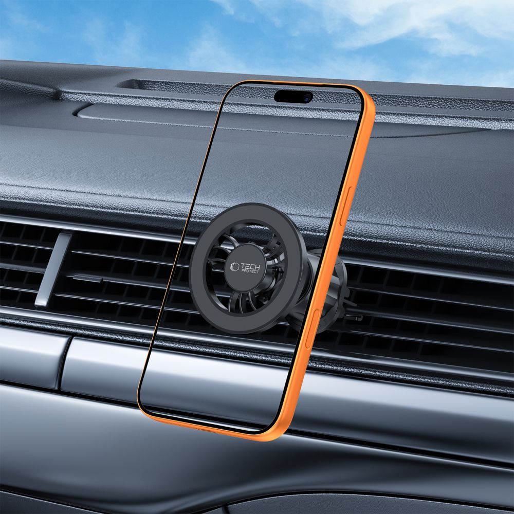 Suporte Automóvel Magnético Tech-Protect N56 2in1 II, Universal, Preto