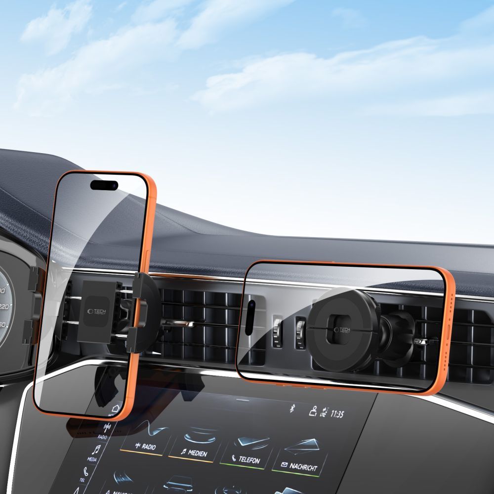 Suporte Auto Magnético Tech-Protect N62 2in1, Universal, Preto