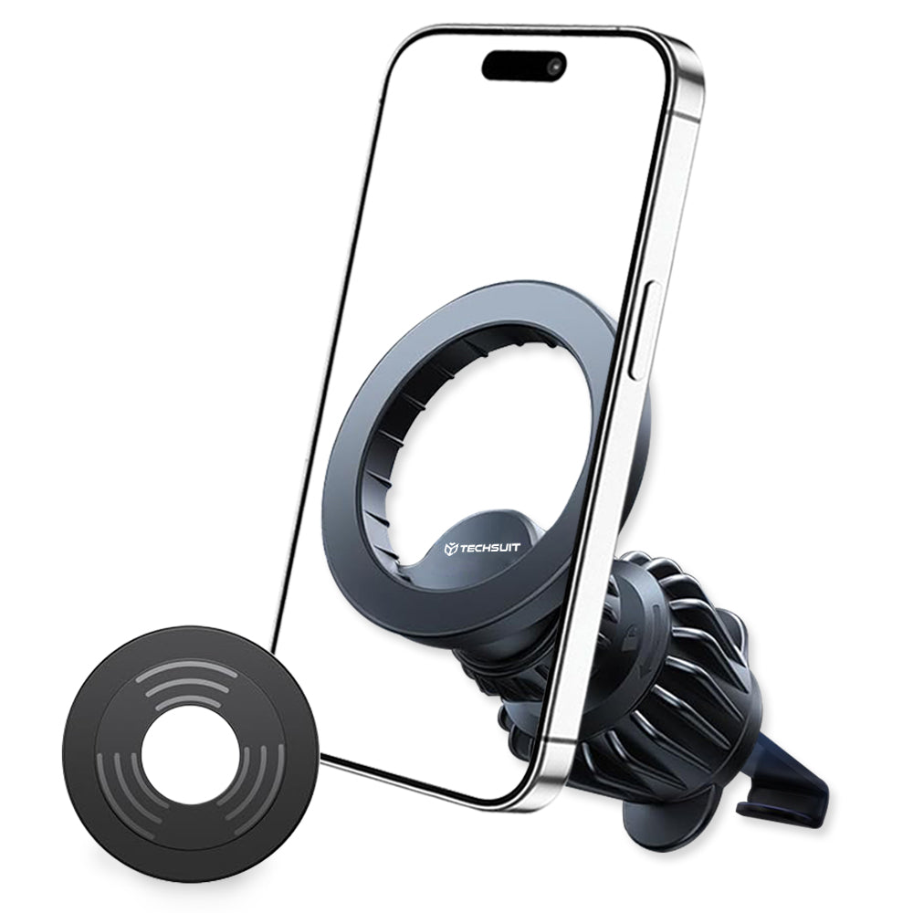 Suporte Auto Magnético Techsuit S1, Universal, Preto