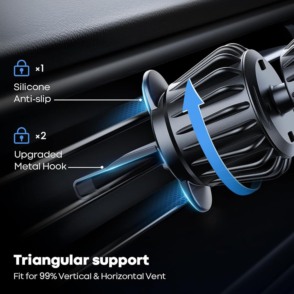 Suporte Auto Magnético Techsuit S1, Universal, Preto