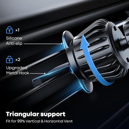 Suporte Auto Magnético Techsuit S1, Universal, Preto