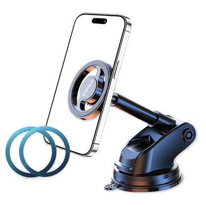 Suporte Auto Magnético Techsuit S12, Universal, Preto