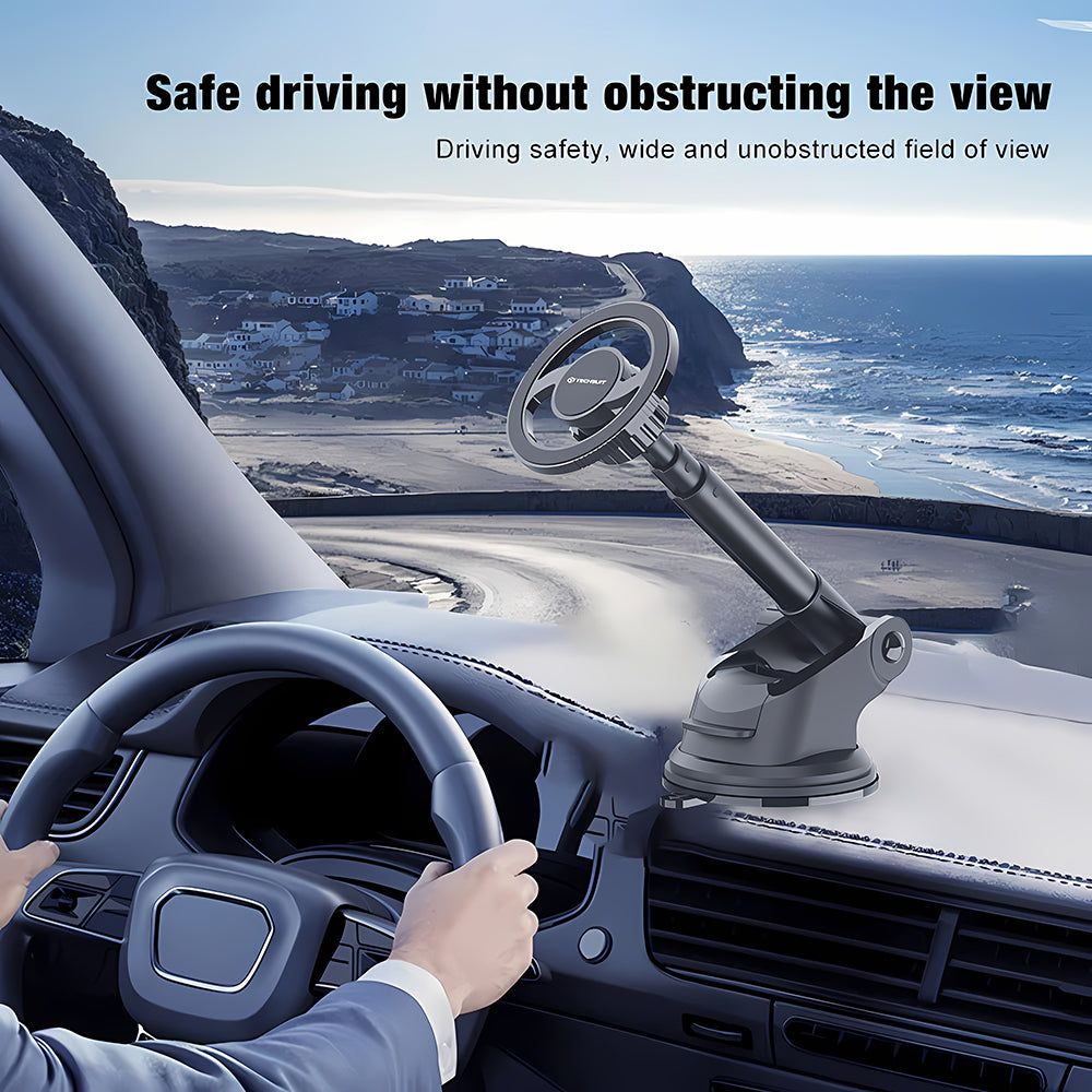 Suporte Auto Magnético Techsuit S12, Universal, Preto