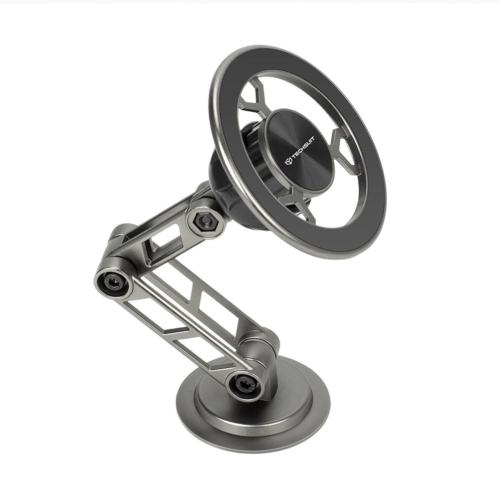 Suporte Auto Magnético Techsuit S14, Universal, Cinzento