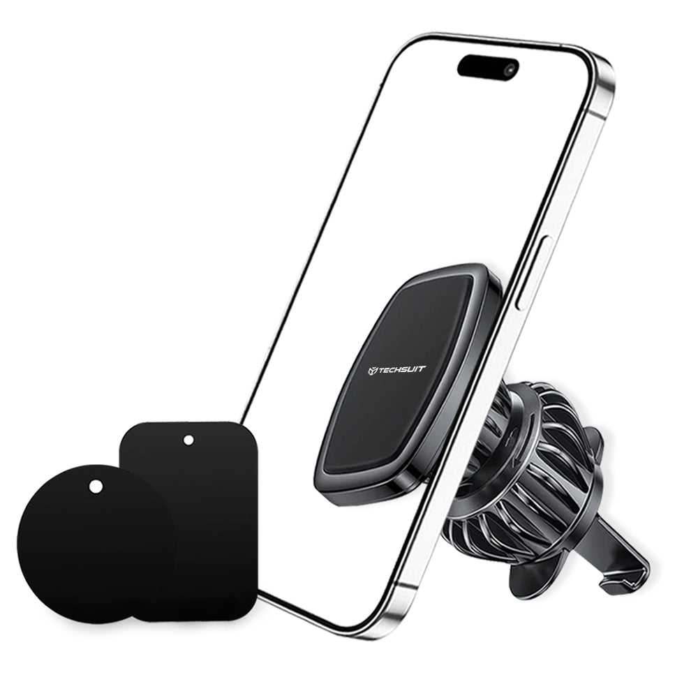 Suporte Auto Magnético Techsuit S2, Universal, Preto