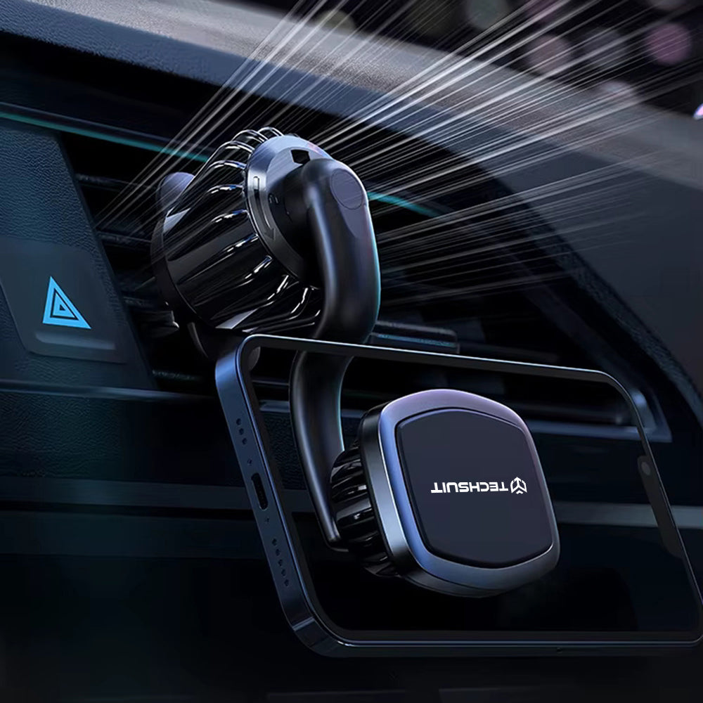 Suporte Auto Magnético Techsuit S3, Universal, Preto