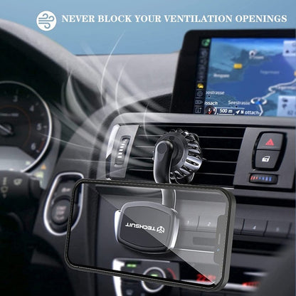 Suporte Auto Magnético Techsuit S3, Universal, Preto