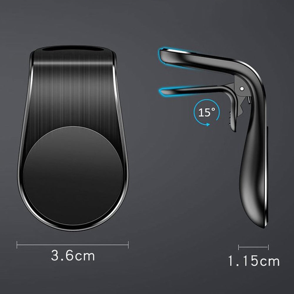 Suporte Auto Magnético Techsuit S7, Universal, Prateado