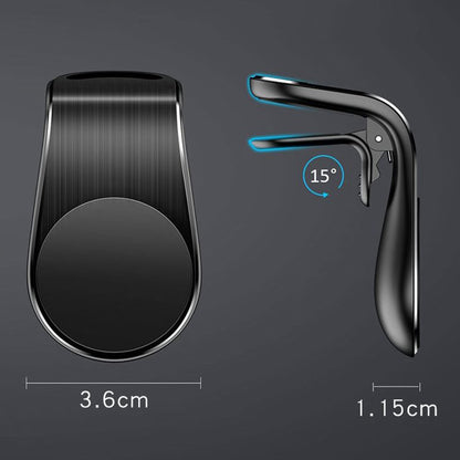 Suporte Auto Magnético Techsuit S7, Universal, Prateado