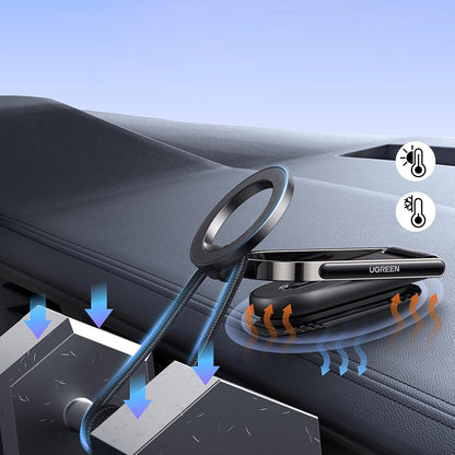 Suporte Auto Magnético UGREEN LP924 (65186), Universal, Preto