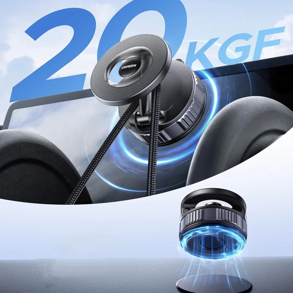 Suporte Auto Magnético UGREEN LP970 (75666), Universal, Preto