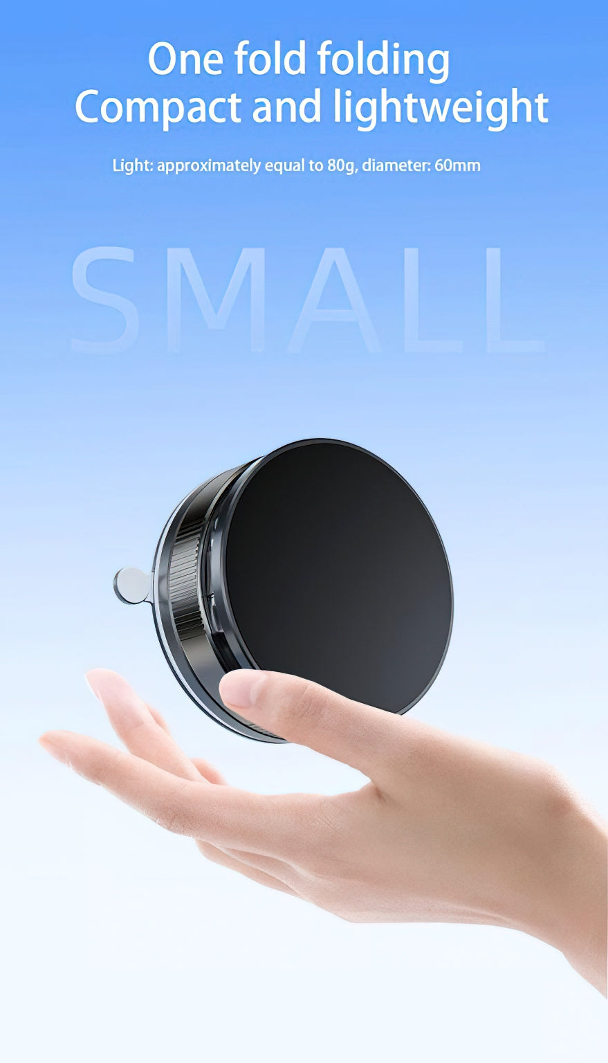 Suporte Auto Magnético XO Design C177, Universal, Preto