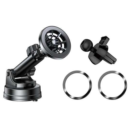 Suporte Auto Magnético Yesido C158, Universal, Preto