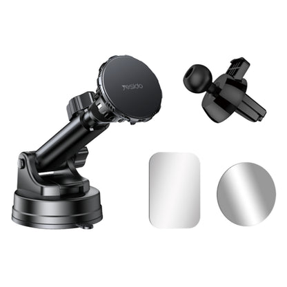 Suporte Auto Magnético Yesido C160, Universal, Preto