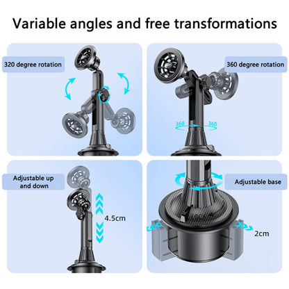 Suporte Auto Magnético Yesido C200, Universal, Preto