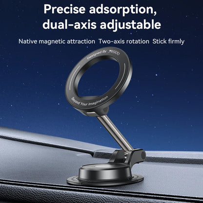 Suporte Auto Magnético Yesido C218, Universal, Preto