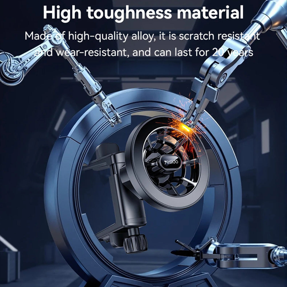 Suporte Auto Magnético Yesido C221, Universal, Preto