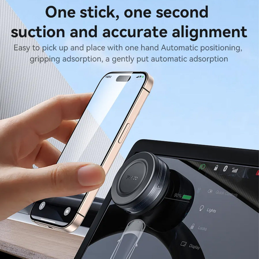 Suporte Auto Magnético Yesido C223, Universal, Preto