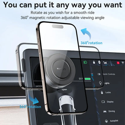 Suporte Auto Magnético Yesido C223, Universal, Preto