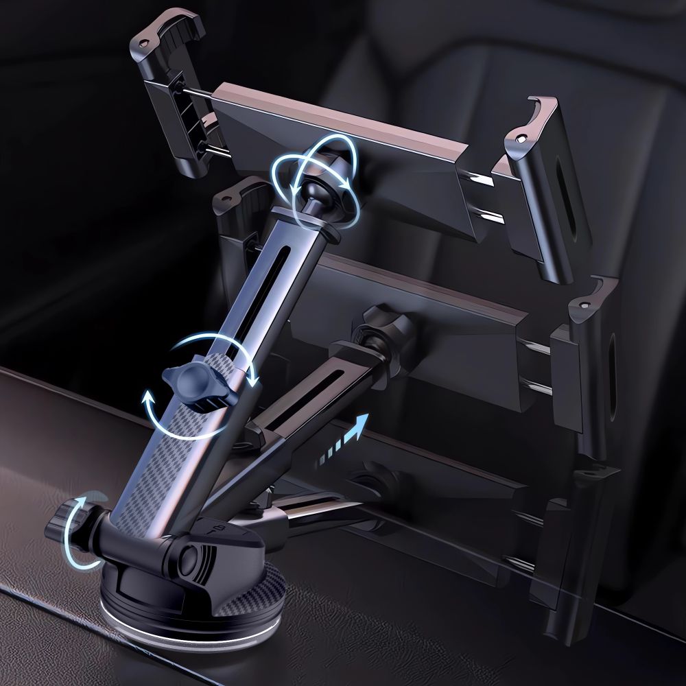 Suporte Auto Tech-Protect V4 para Tablet, 141mm - 280mm, Preto