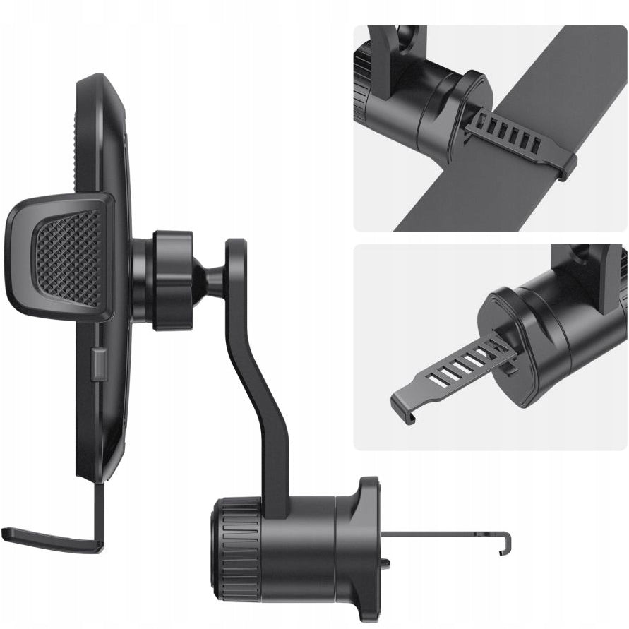 Suporte Auto Tech-Protect V8 Rotary Vent, Universal, Preto