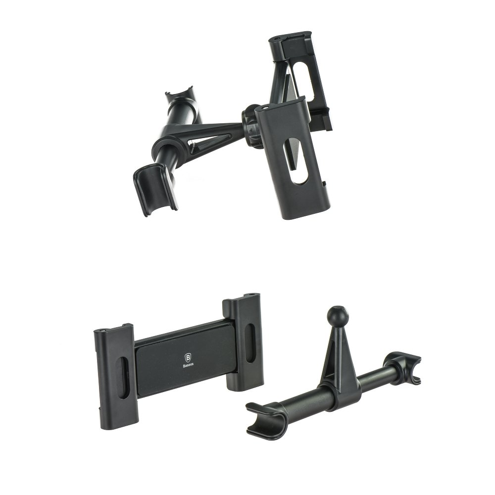 Suporte Automóvel para Encosto de Cabeça Baseus BackSeat para Telemóvel / Tablet, 4.7polegadas - 12.9polegadas, Preto, Recondicionado SUHZ-01