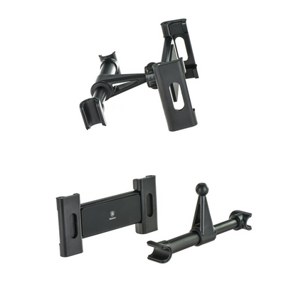 Suporte Automóvel para Encosto de Cabeça Baseus BackSeat para Telemóvel / Tablet, 4.7polegadas - 12.9polegadas, Preto, Recondicionado SUHZ-01