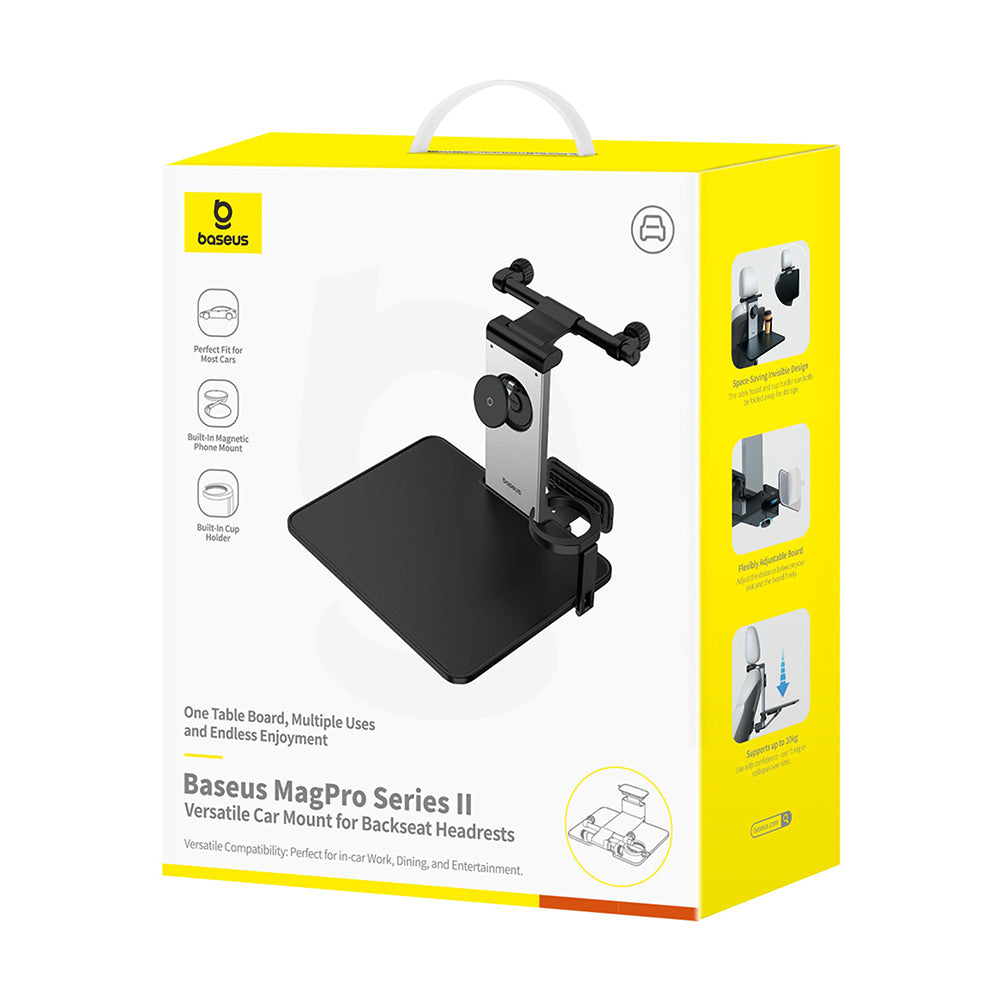 Suporte Auto Magnético para Encosto de Cabeça Baseus MagPro II, Universal, Preto C40272901121-00